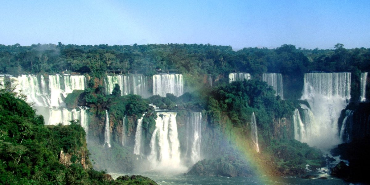 Iguazu Falls panoramic view